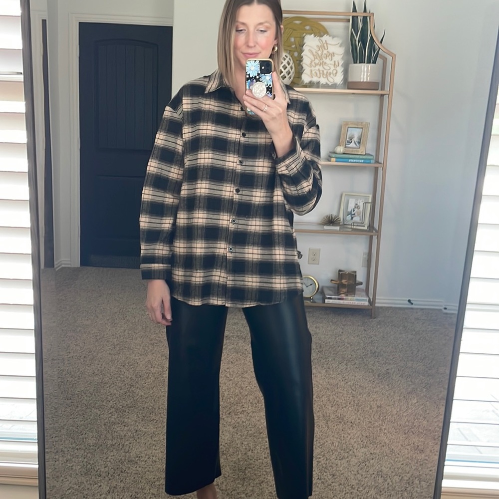 SHEIN women’s flannel - Medium - like new.